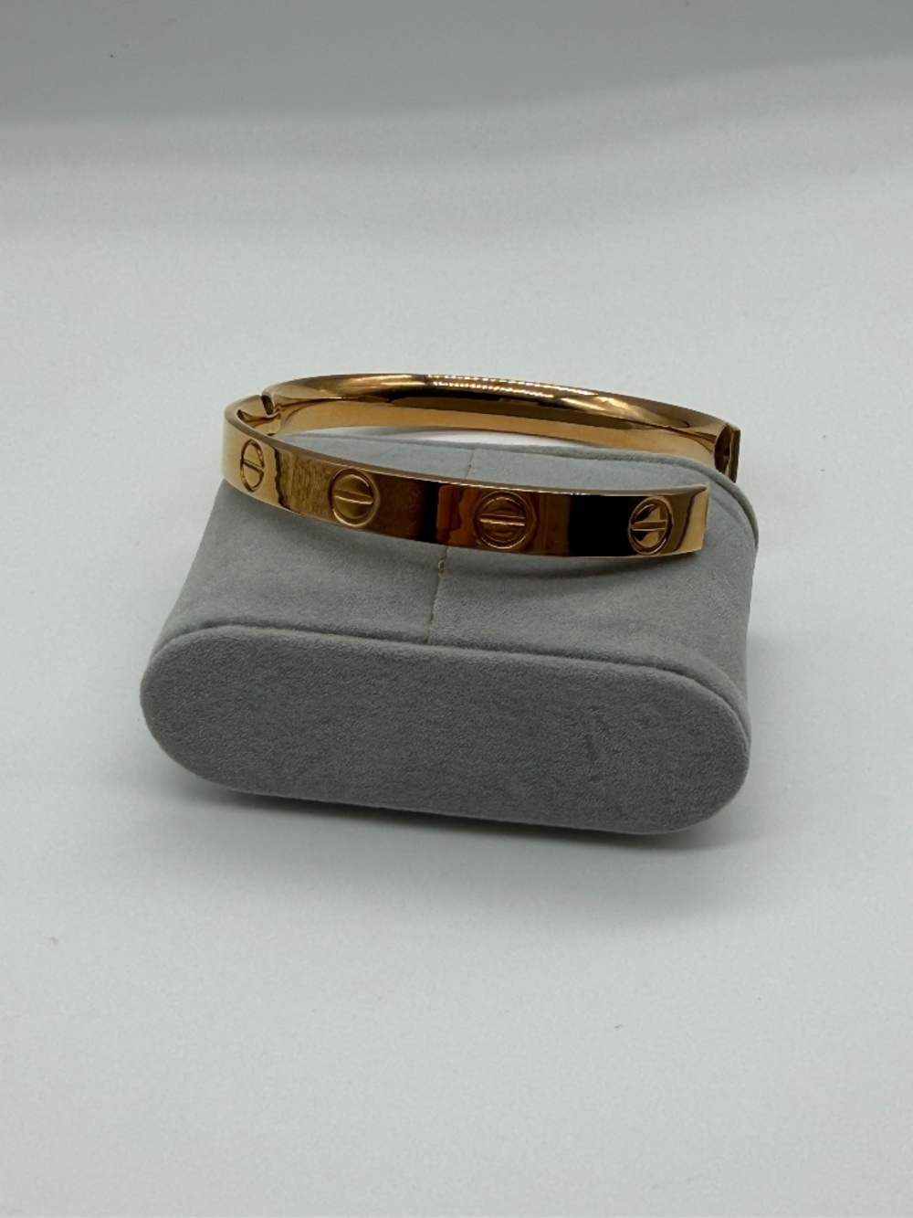 Rose Goldtone Bangle Bracelet